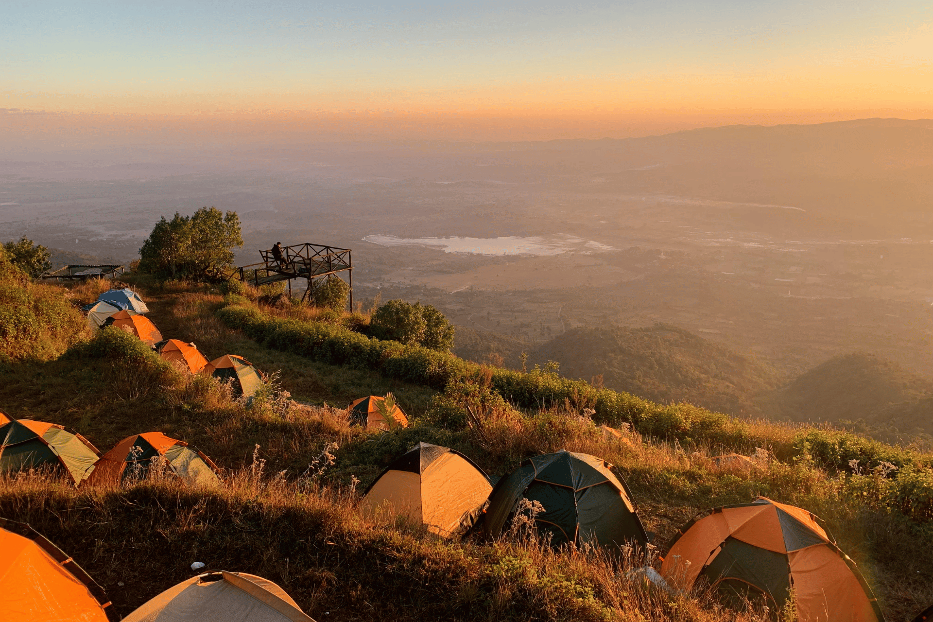 Camping au soleil à Pindaya - Voyage en Birmanie - Asia Novo Tours