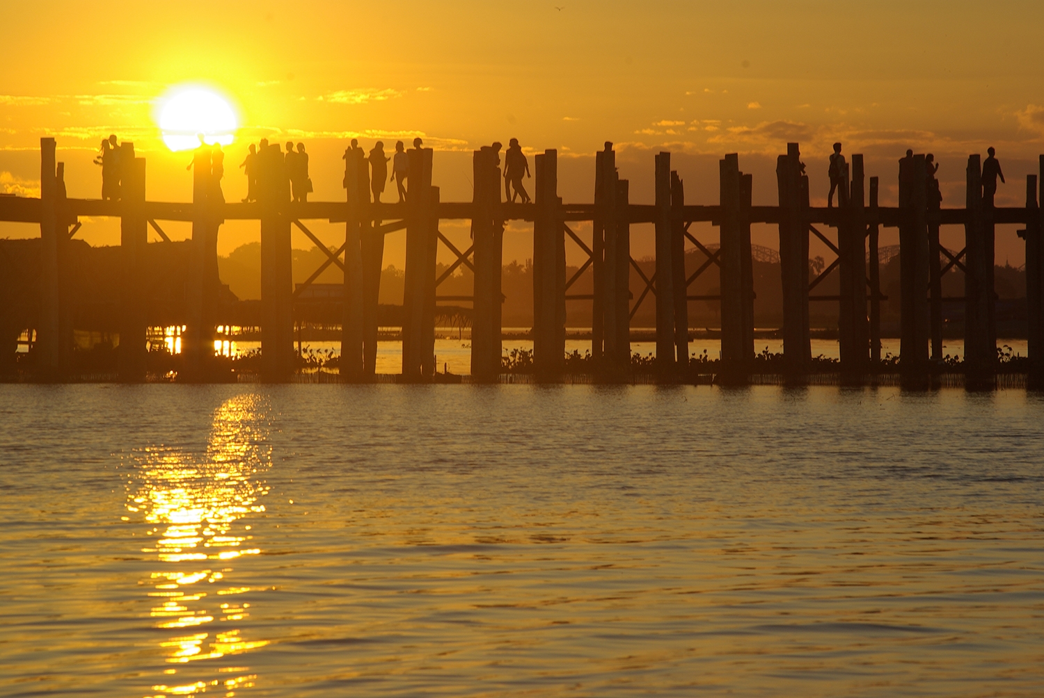 Pont d'Ubein - Voyage en Birmanie - Asia Novo Tours