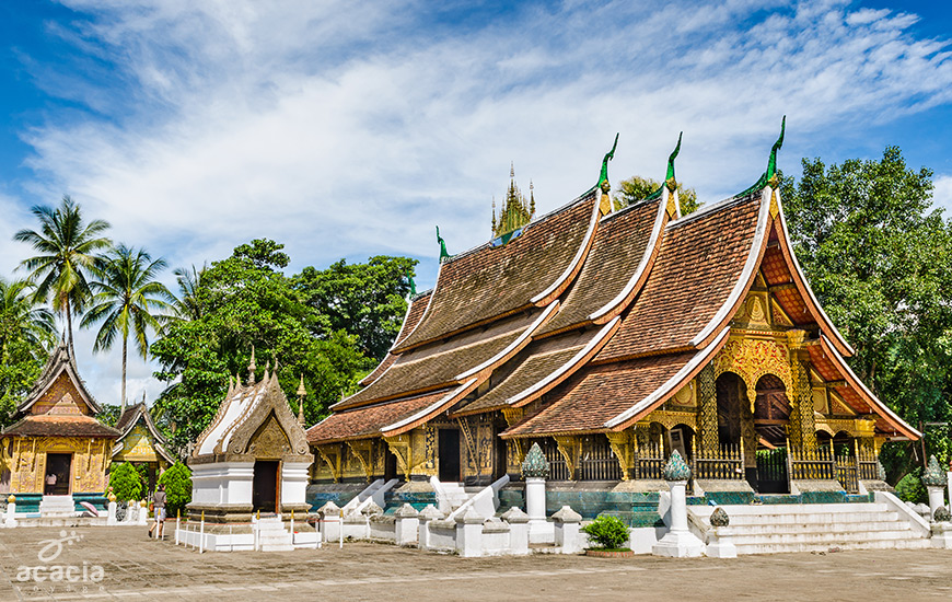 Wat Xieng Thong (Luang Prabang) – Temple doré – Asia Novo Tours