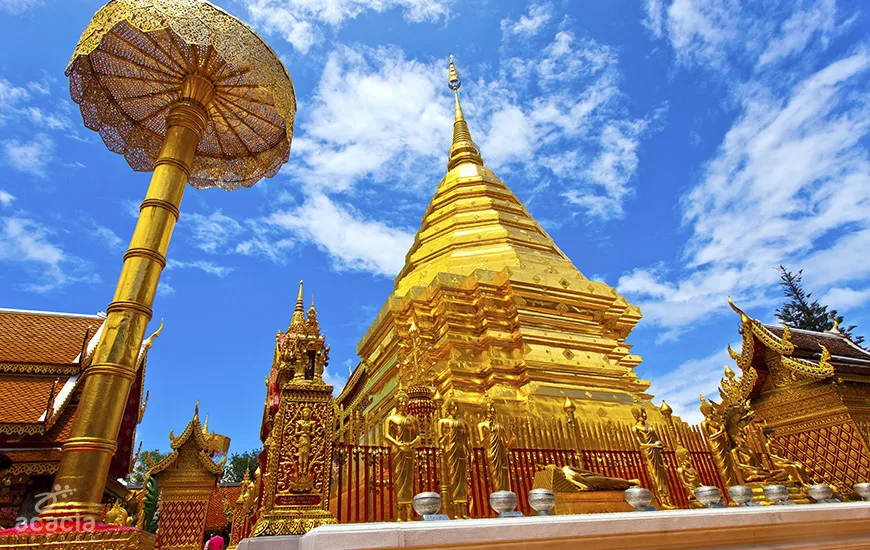 Temple Chiang Mai, Thailand - voyages en Thaïlande avec Asia Novo Tours