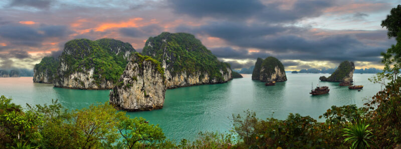 La baie d&rsquo;Halong-l&rsquo;archipel de Cat Ba reconnus comme patrimoine naturel mondial