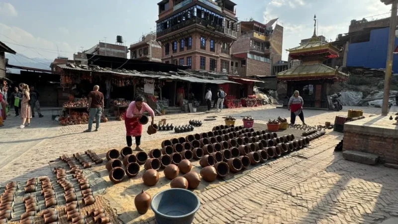 l’artisanat traditionnel de la poterie 