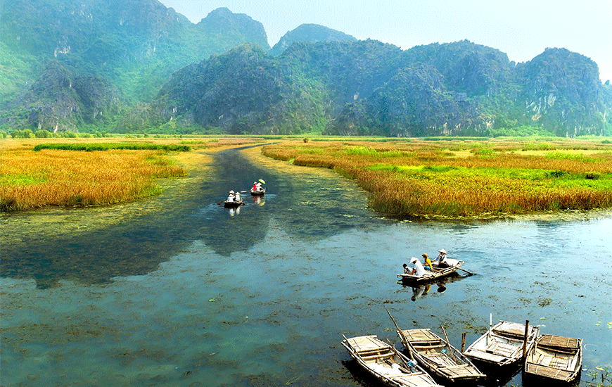 Hanoi/Van Long/ Tam Coc -0