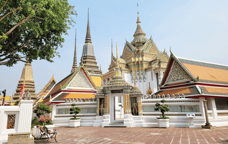 Wat Pho Bouddha couché (Bangkok) – Statue géante – Asia Novo Tours
