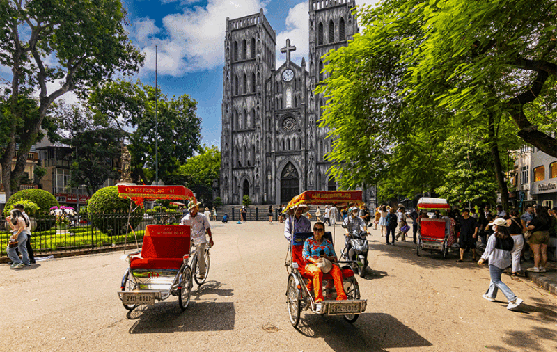 Cyclo dans le vieux quartier (Hanoi) – Balade authentique – Asia Novo Tours