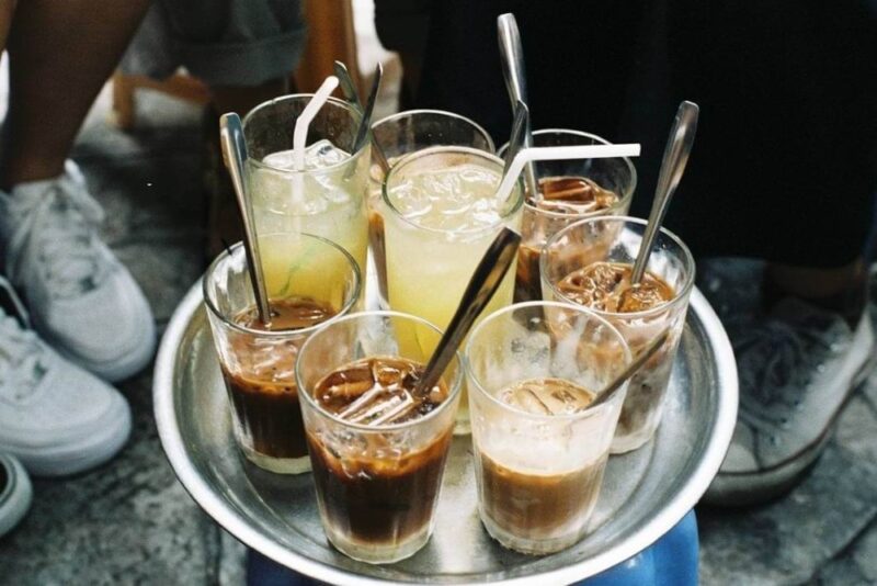 boissons de la street food à hanoï