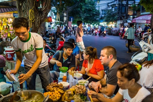 street food à hanoï