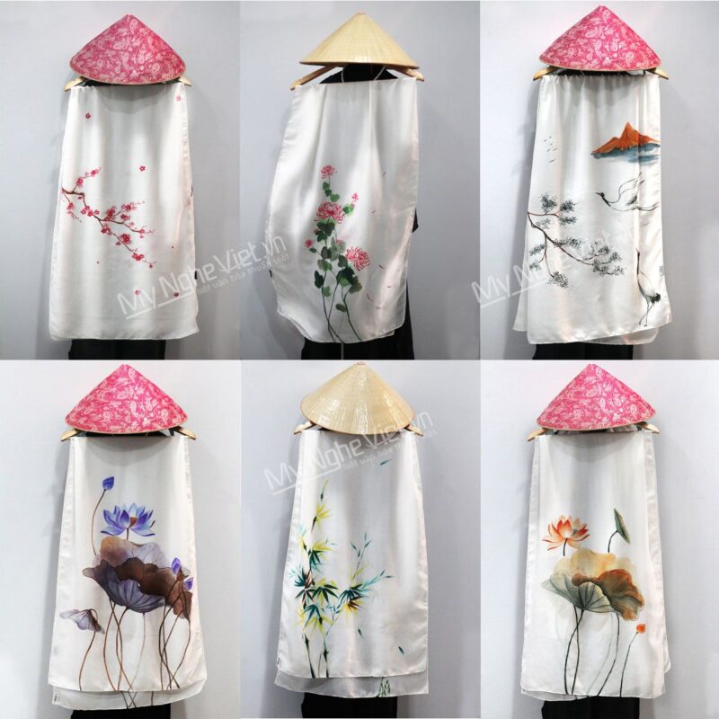 souvenirs du vietnam écharpes en soie