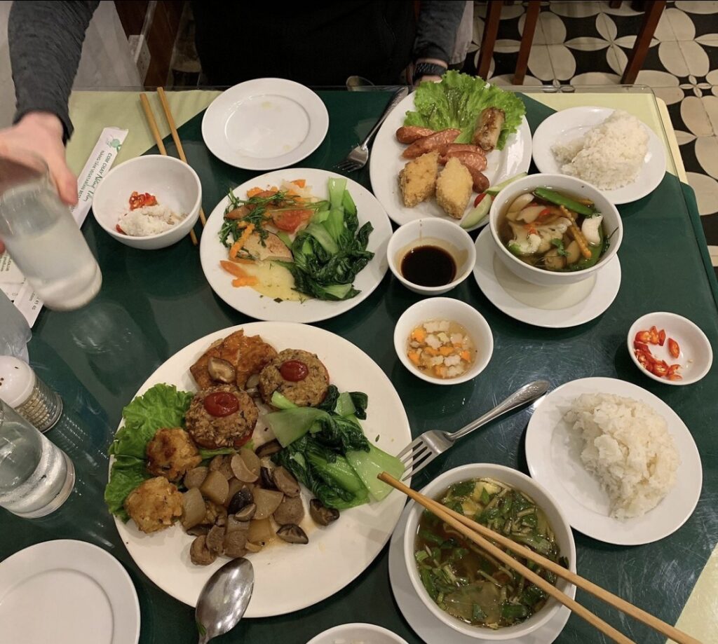 restaurants végétariens nang tam