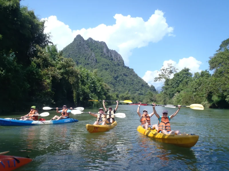 kayak a vang vieng