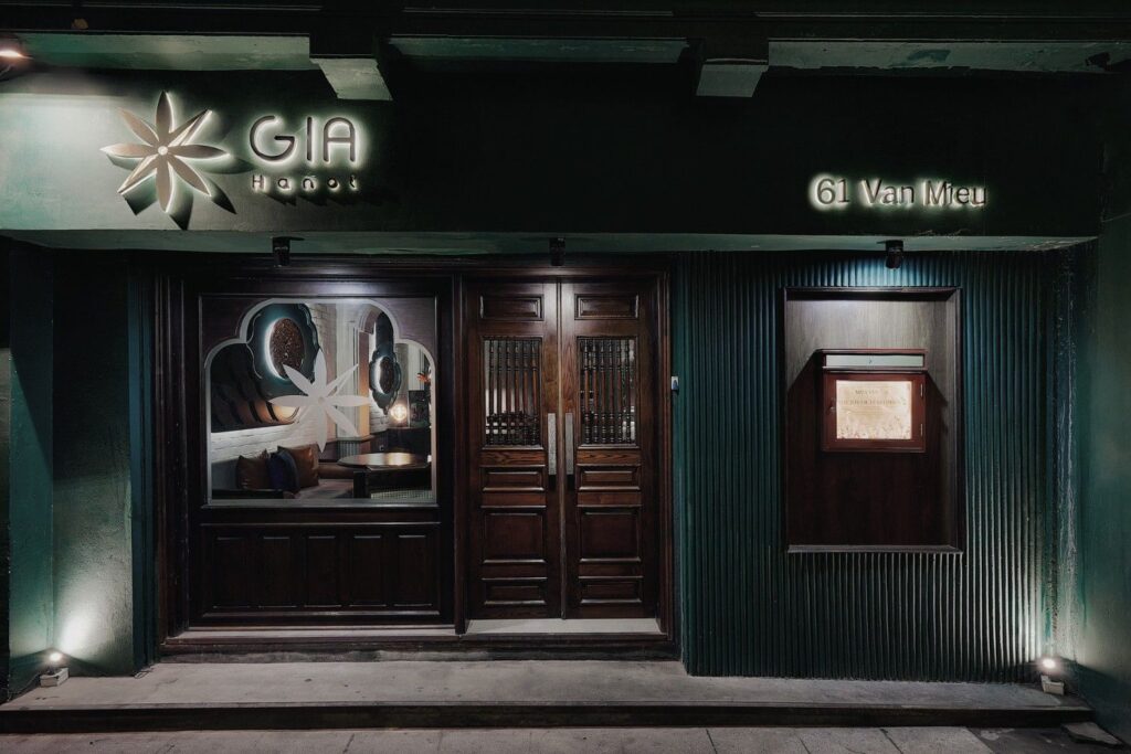 Restaurants Michelin Vietnam 2025: gia hanoi michelin