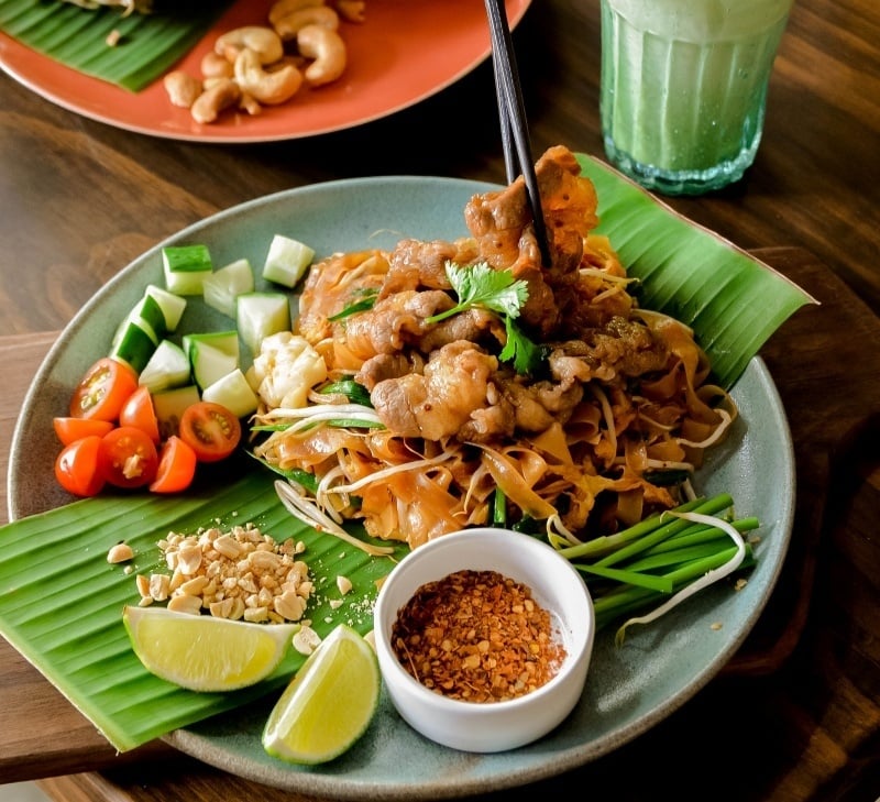 Que manger à Krabi en Thaïlande: pad thai