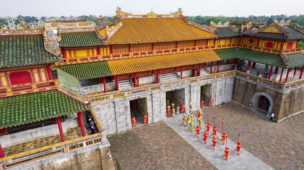 La Cité impériale de Hué est une forteresse située dans l’ancienne capitale impériale
