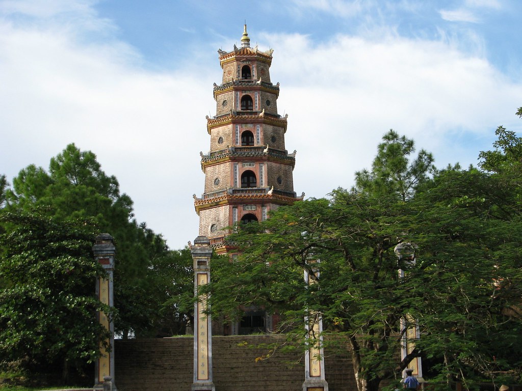 Pagode Thiên Mụ : Un incontournable de Hué