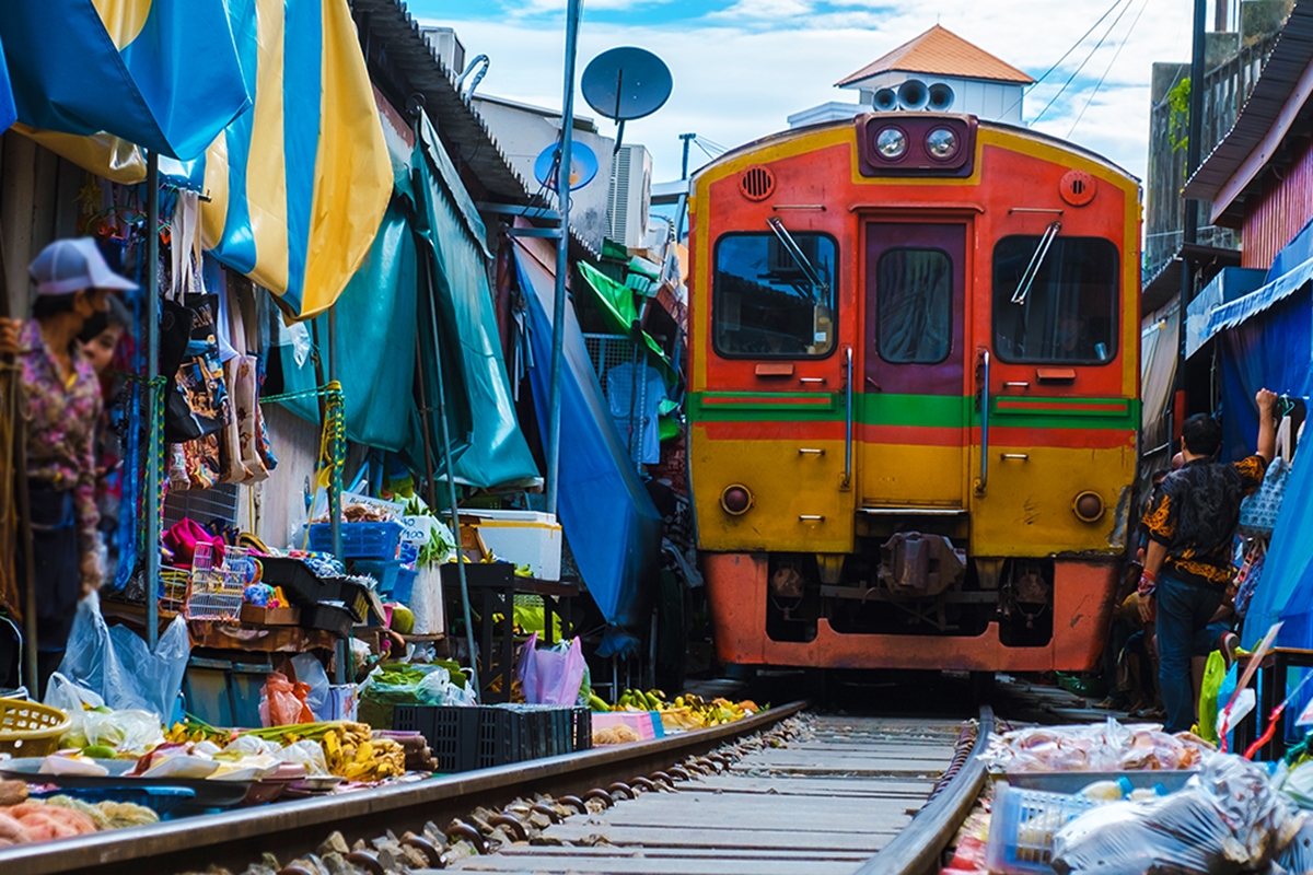 Marche ferroviaire de Bangkok