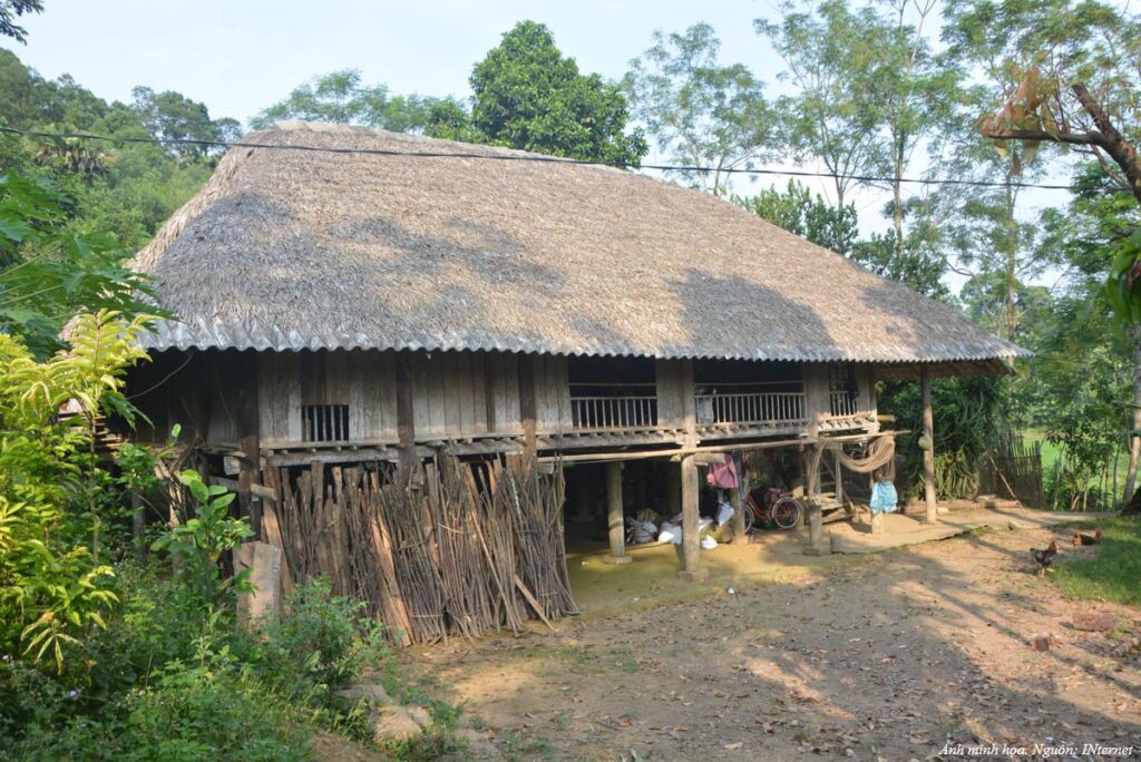 Architecture des habitations de l’ethnie Thái dans le Nord-Ouest du Vietnam
