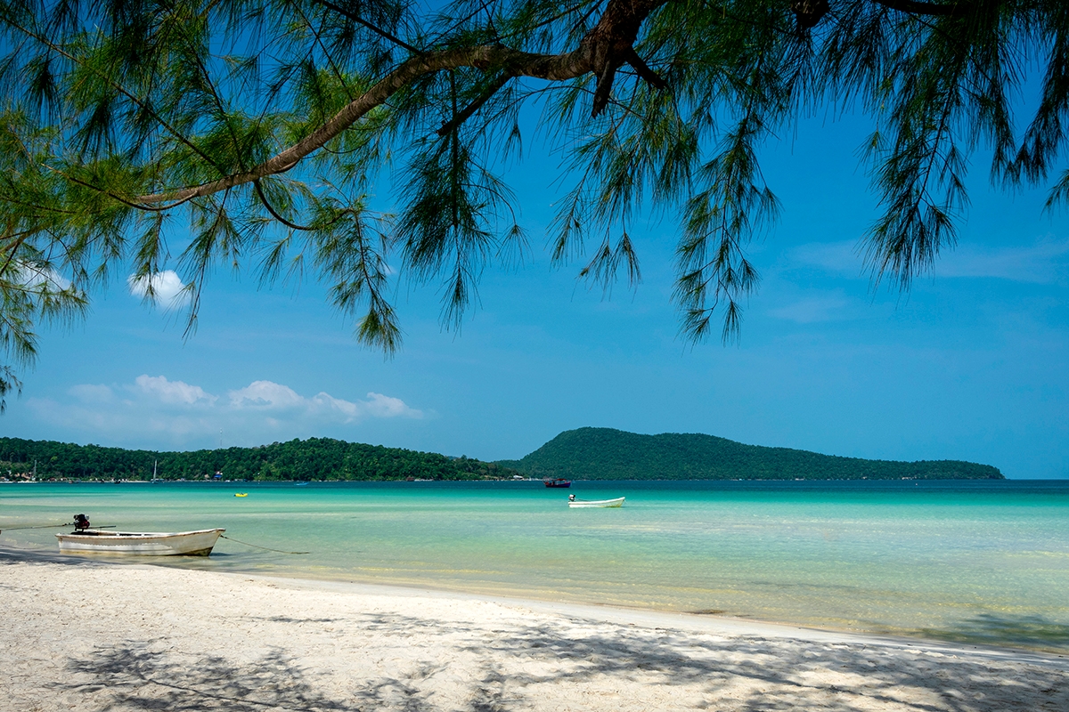 La plage de Koh Rong Saloem