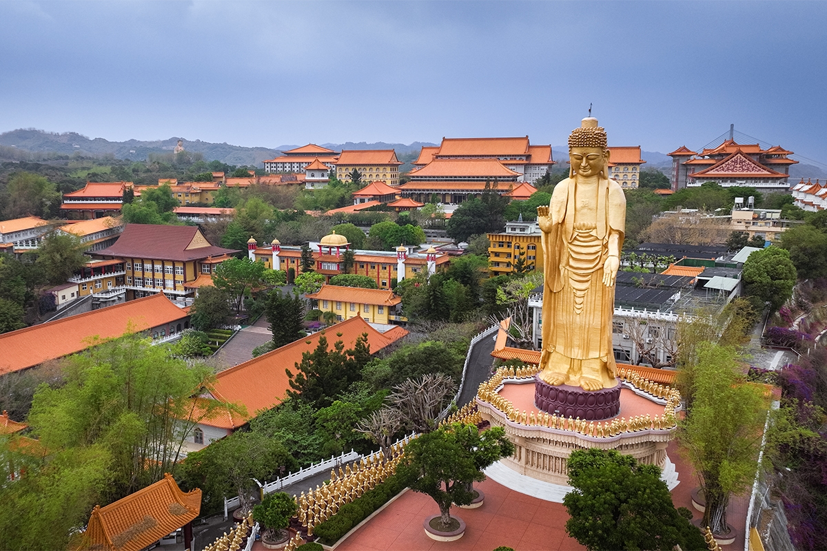 Fo Guang Shan (Kaohsiung) – Monastère bouddhiste – Asia Novo Tours