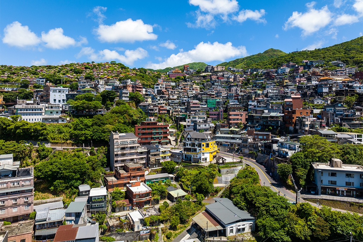 Village de Jiufen (Taipei) – Montagne pittoresque – Asia Novo Tours
