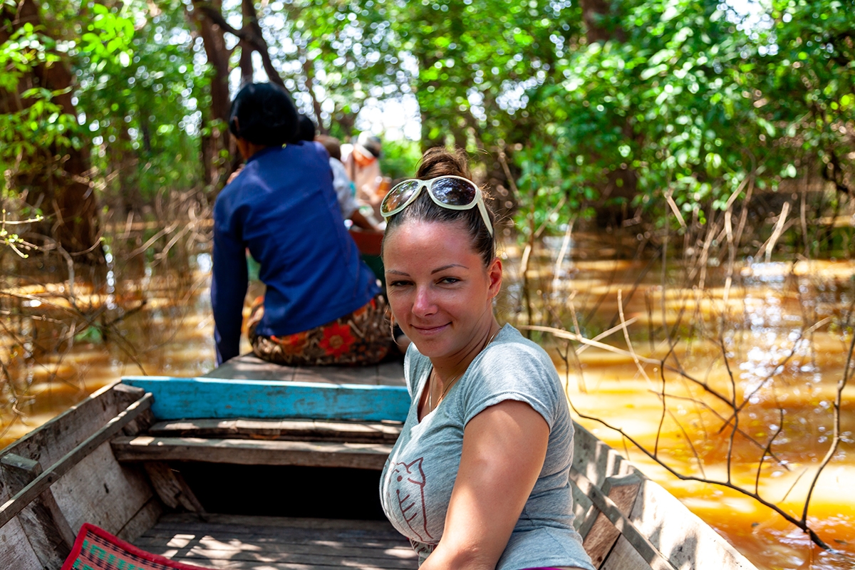 village-kampong-phluk, lac Tonle Sap