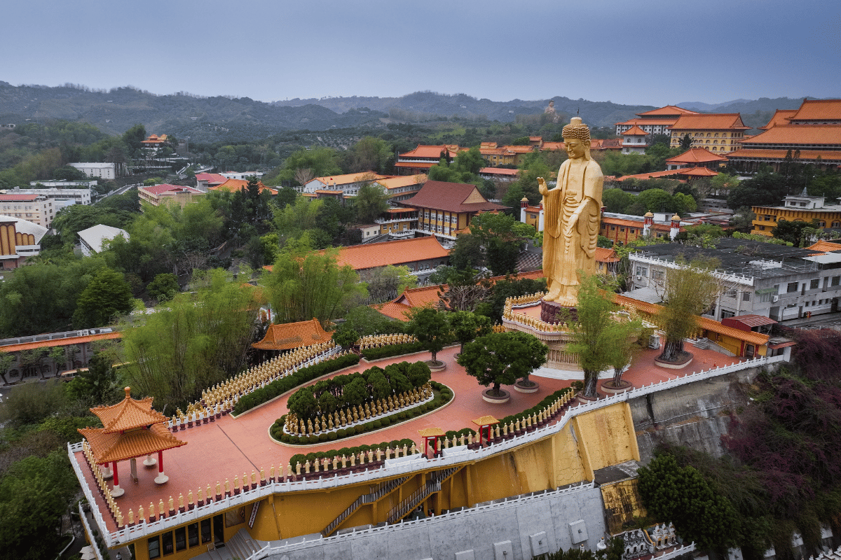 Fo Guang Shan (Kaohsiung) – Monastère bouddhiste – Asia Novo Tours