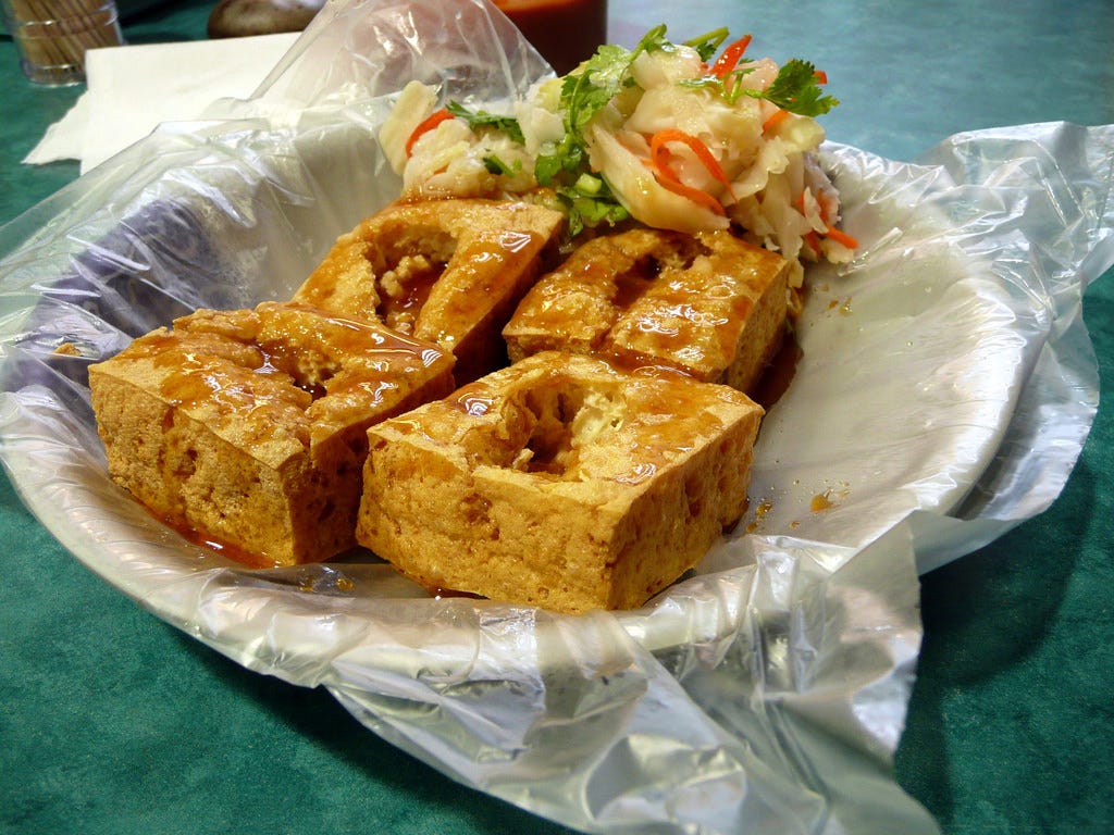 Chou Dou Fu – street food de Taipei