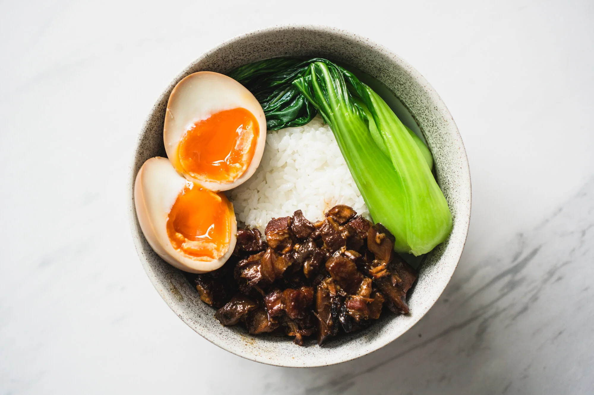 Lu Rou Fan (bol de riz au porc braisé taïwanais)