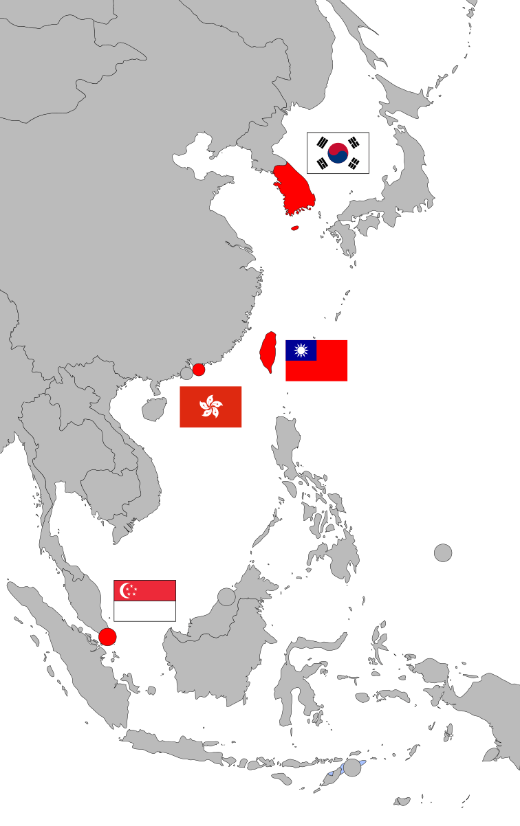 Dans les années 1960, Taïwan était considérée comme l’un des “dragons” d’Asie de l’Est 