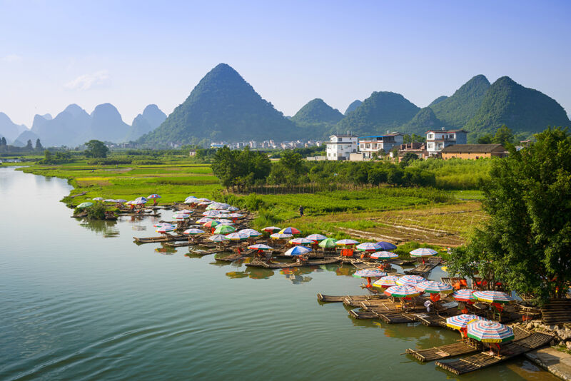 riviere li, Guilin, Chine, voyage en Chine sur mesure