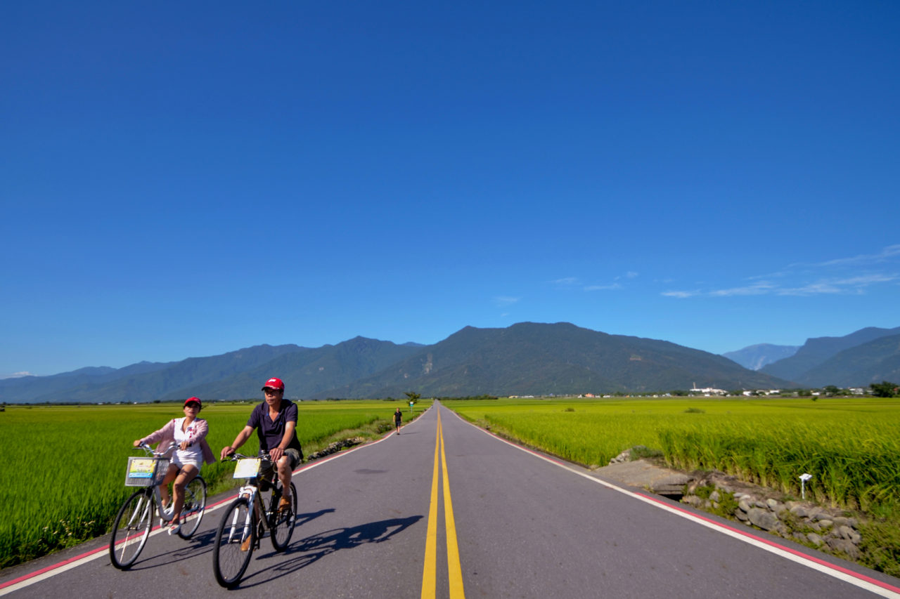 Voyager sur l'avenue Mr. Brown à Chishang, dans le comté de Taitung