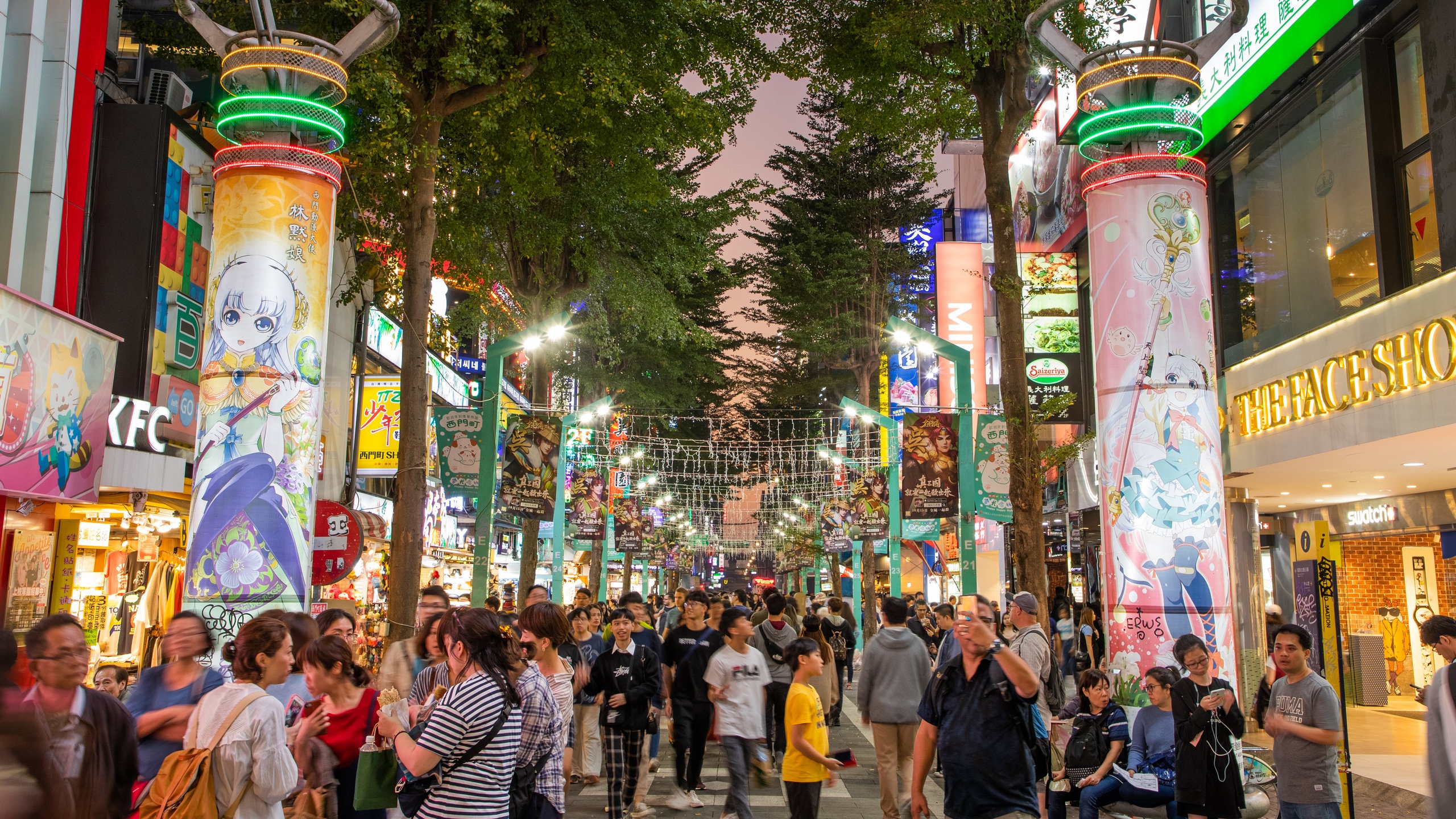 Ximending : un paradis du shopping à Taipei