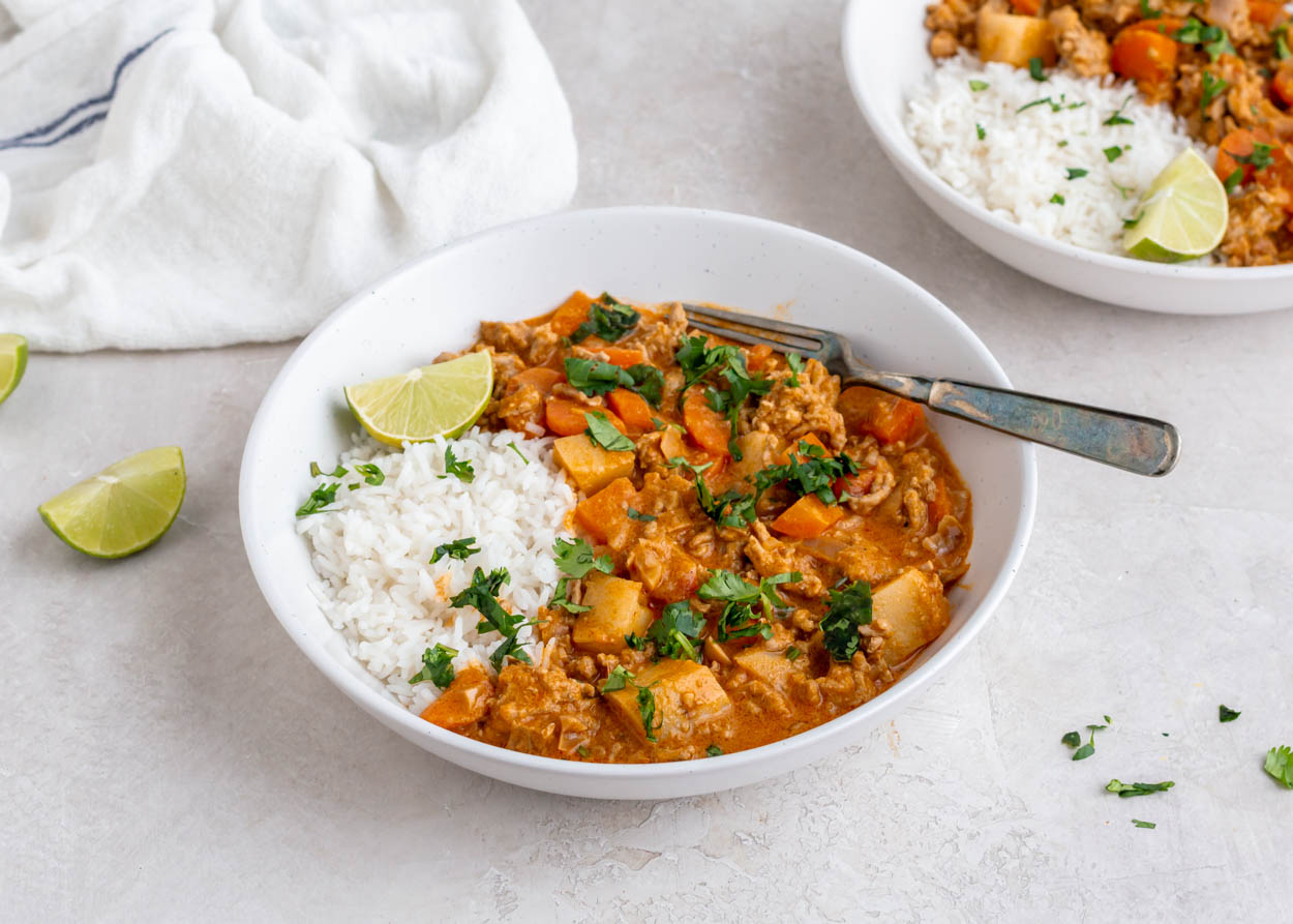 Curry massaman au porc