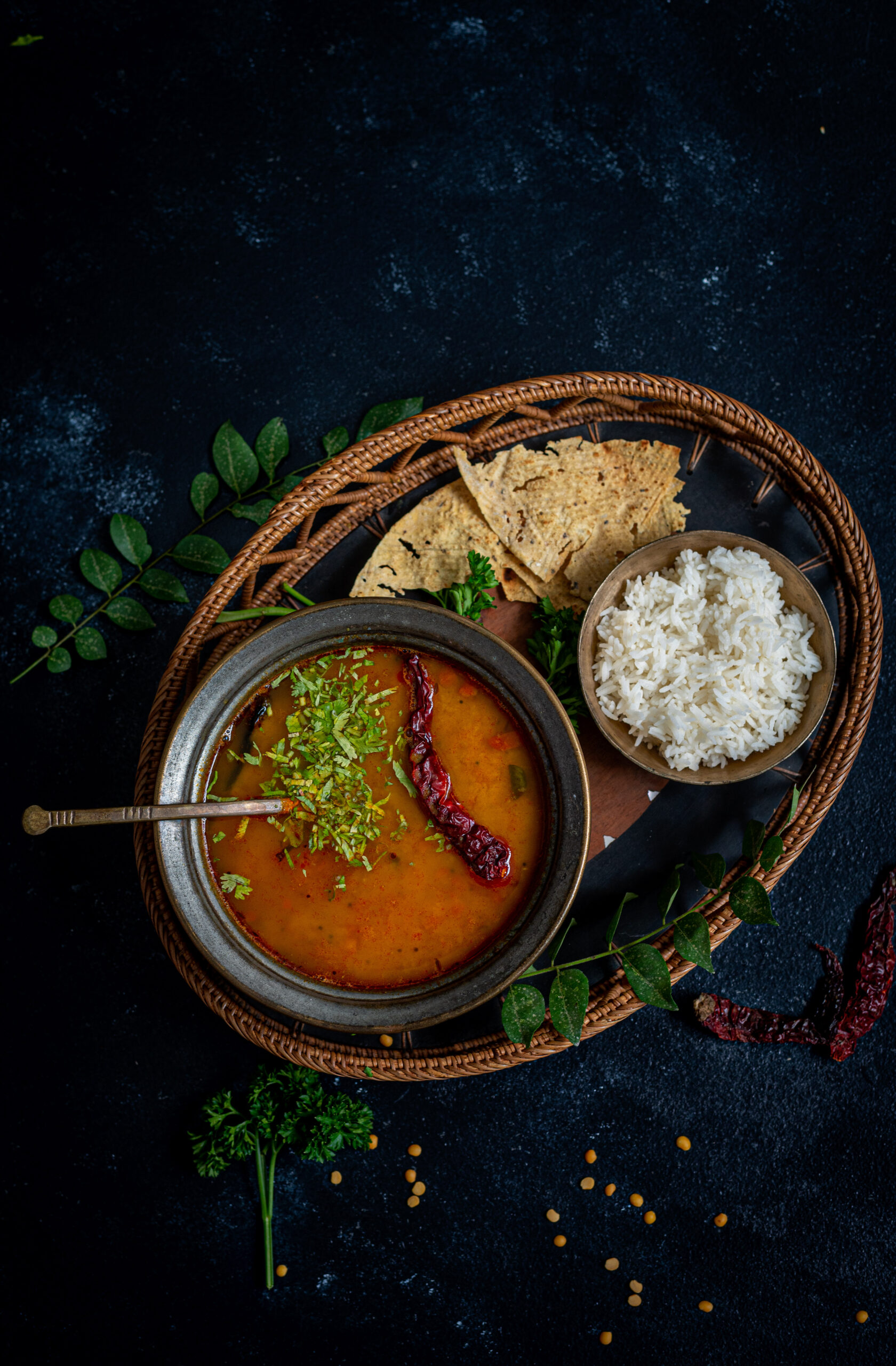 Le dal bhat est un plat traditionnel du sous-continent indien