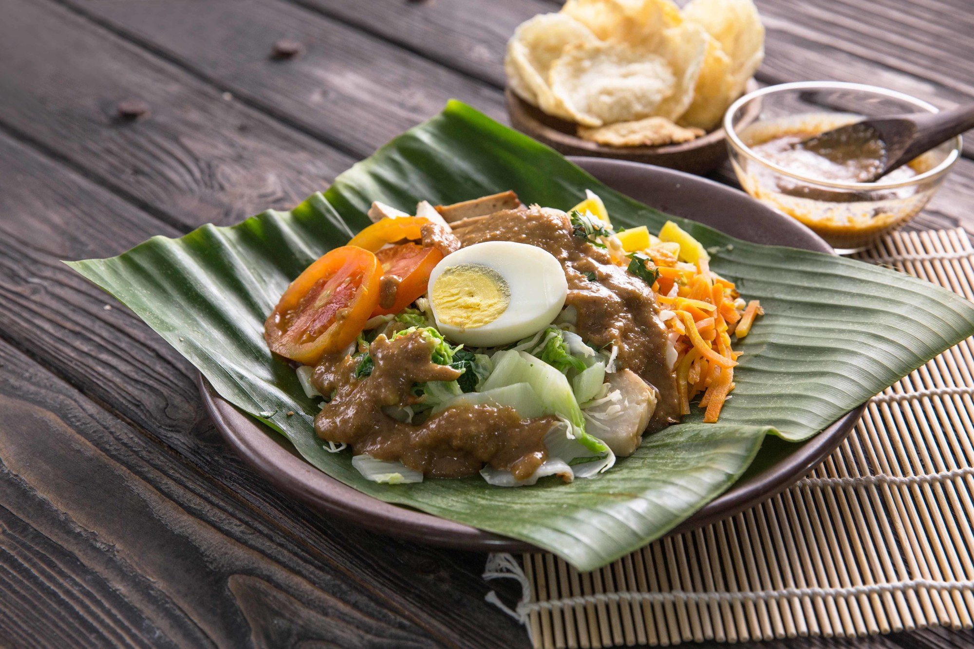 Plat traditionnel indonésien : Gado-gado