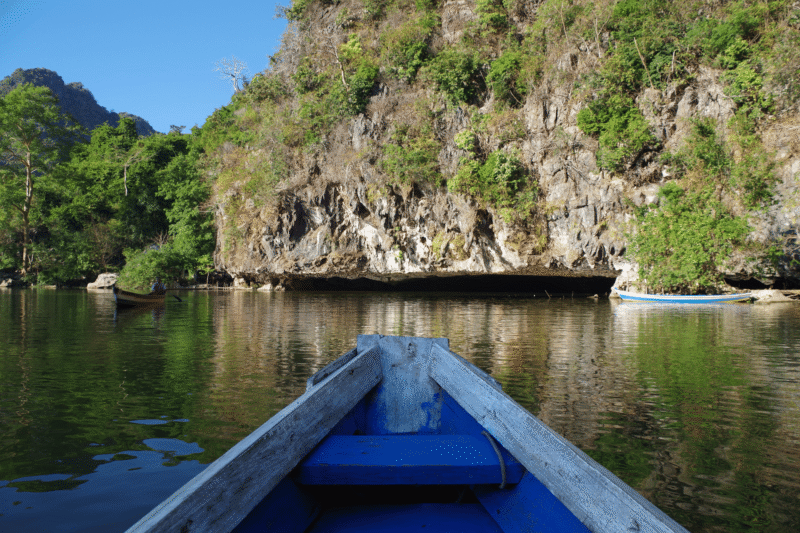Grotte de Saddan - voyage nature en Birmanie, trek et aventure en Birmanie - Asia Novo Tours