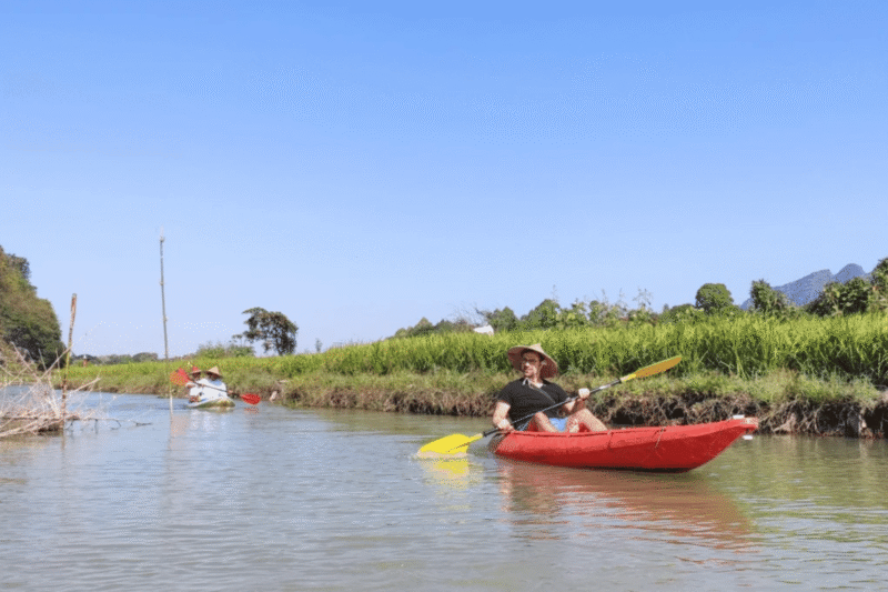 Kayak à Hpa-An - circuits 15 jours en Birmanie - Asia Novo Tours